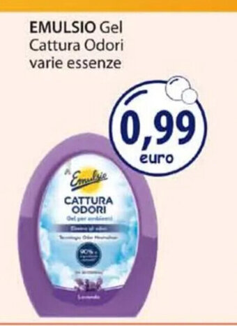 Acqua & Sapone EMULSIO Gel Cattura Odori varie essenze offerta