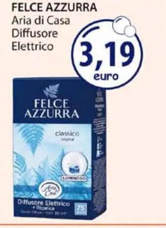 Acqua & Sapone FELCE AZZURRA Aria di Casa Diffusore Elettrico offerta