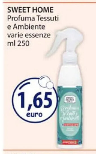Acqua & Sapone SWEET HOME Profuma Tessuti e Ambiente varie essenze ml 250 offerta