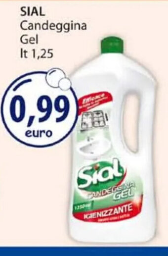 Acqua & Sapone SIAL Candeggina Gel lt 1,25 offerta