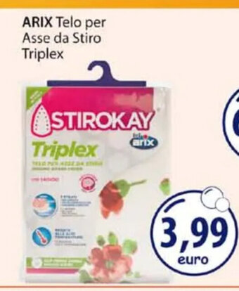 Acqua & Sapone ARIX Telo per Asse da Stiro Triplex offerta