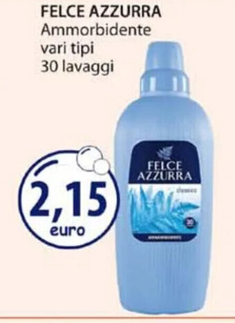 Acqua & Sapone FELCE AZZURRA Ammorbidente vari tipi 30 lavaggi offerta