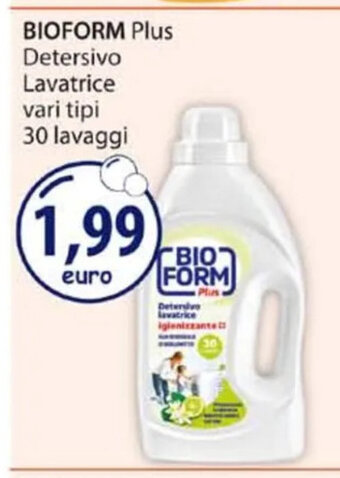 Acqua & Sapone BIOFORM Plus Detersivo Lavatrice vari tipi 30 lavaggi offerta