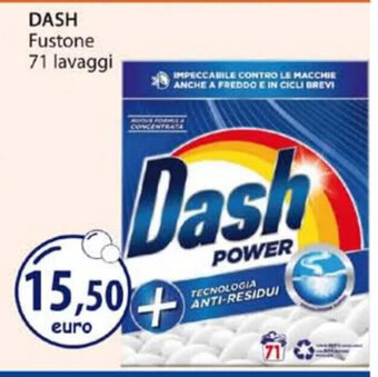 Acqua & Sapone DASH Fustone 71 lavaggi offerta