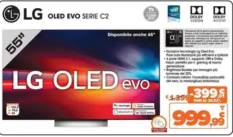 Expert LG OLED EVO SERIE C2 offerta