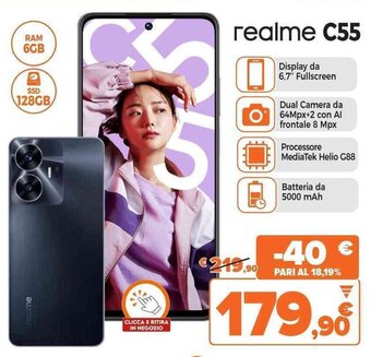 Expert realme C55 offerta