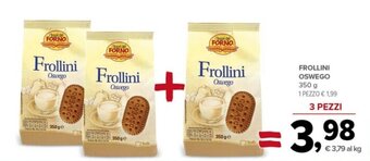 Todis FROLLINI OSWEGO 350 g offerta