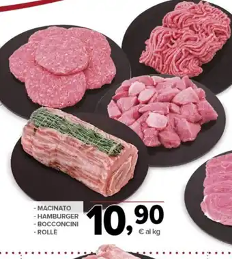 Todis - MACINATO - HAMBURGER - BOCCONCINI - ROLLE offerta