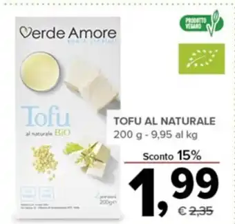 TOFU AL NATURALE 200 g -9,95 al kg