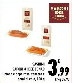 Conad Sapori & Idee Sashimi offerta
