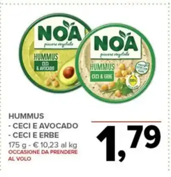 Todis HUMMUS - CECI E AVOCADO - CECI E ERBE 175g offerta