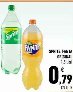 Conad Sprite / Fanta Originali offerta