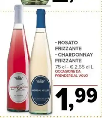 - ROSATO FRIZZANTE - CHARDONNAY FRIZZANTE 75cl