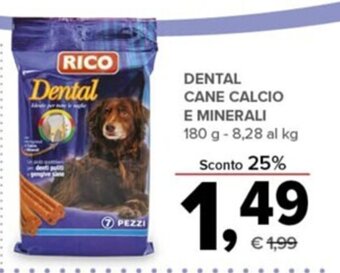 Todis DENTAL CANE CALCIO E MINERALI 180 g offerta