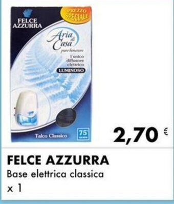 FELCE AZZURRA Base elettrica classica x 1