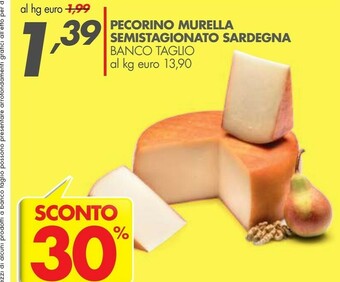 Italmark Pecorino Murella Semistagionato Sardegna offerta