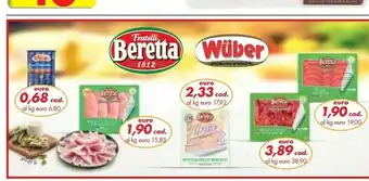 Italmark Beretta Prosciutto Di Parma offerta