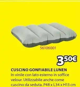 JYSK Cuscino Gonfiabile Lunen offerta