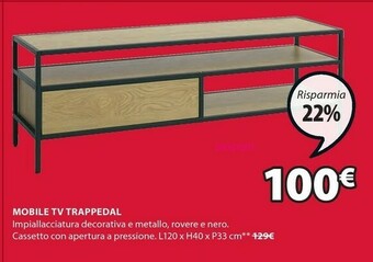 JYSK Mobile Tv Trappedal offerta