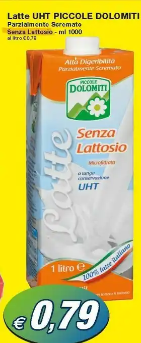 Prix Quality Piccole dolomiti Latte Fresco Parzialmente Scremato 1000 G(ml) offerta
