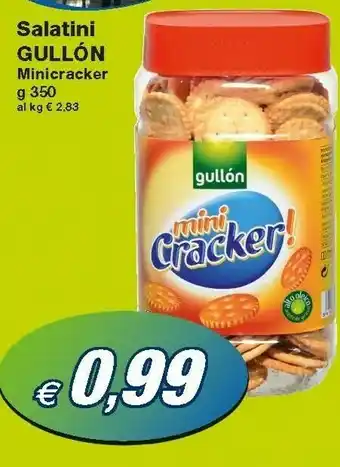 Prix Quality Gullon - Mini Cracker offerta