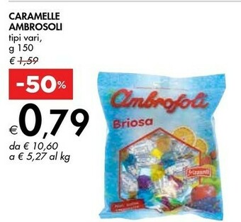Ambrosoli Caramelle Briosa 150 G(ml)