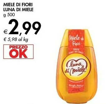 Bennet Luna di miele Miele Di Fiori 500 G(ml) offerta