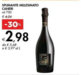 Bennet Caneri Spumante Millesimato offerta