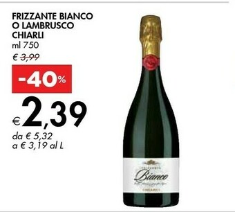 Chiarli Frizzante Bianco