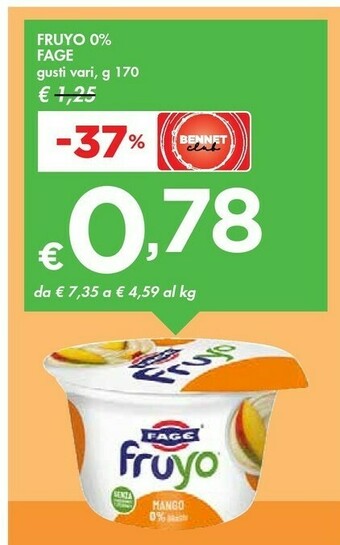 Fage Fruyo Limone 0% 170 G(ml)