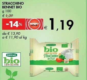 Bennet Bennet Stracchino Bio offerta