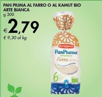 Bennet Arte bianca Pan Piuma Biologico 300 G(ml) offerta