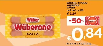 Bennet Wuber One Di Pollo 250 G(ml) offerta