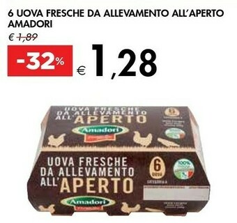 Bennet Amadori 6 Uova Medie Fresche offerta