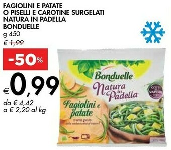 Bennet Bonduelle Fagiolini E Patate Natura In Padella 450 G(ml) offerta