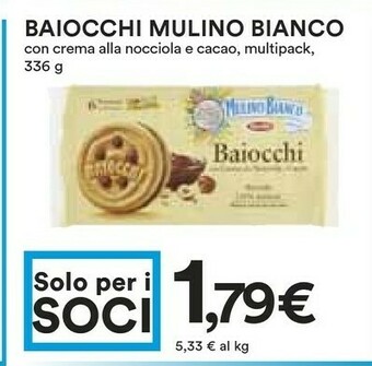 Mulino Bianco Baiocchi 336 G Ml Offerta Di Coop