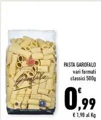 Conad Margherita Garofalo pasta offerta