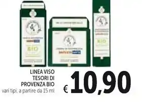 Spazio Conad Tesori di provenza linea viso bio offerta