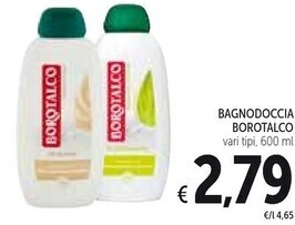 Spazio Conad Borotalco bagnodoccia offerta