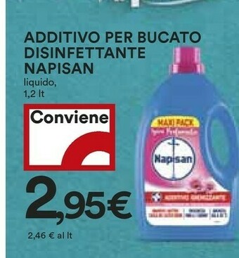 Coop Napisan Additivo Per Bucato Disinfettante offerta
