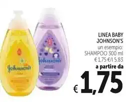Spazio Conad Johnson's linea baby offerta