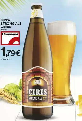 Coop Ceres Birra Strongale offerta