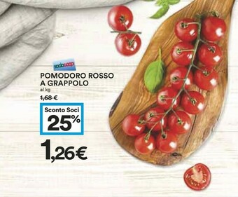 Coop Pomodoro Rosso A Grappolo offerta
