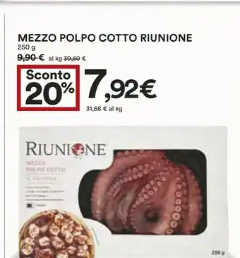 Coop Coop Mezzo Polpo Cotto Riunione offerta