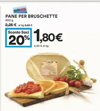 Coop Coop Pane Per Bruschette offerta