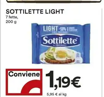 Coop Sottilette Light offerta