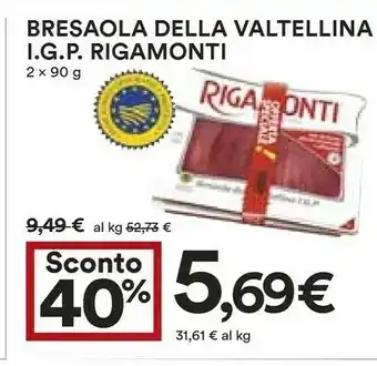 Coop Rigamonti - Bresaola Della Valtellina offerta