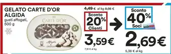 Coop Algida Gelato Carte D'Or offerta