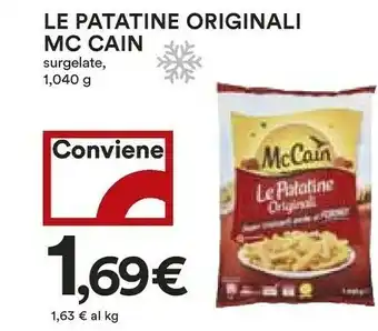 Coop Mc cain Le Patatine Originale offerta
