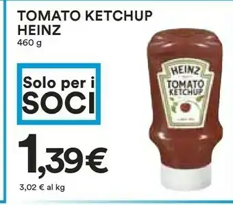 Coop Heinz Tomato Ketchup 460 G(ml) offerta